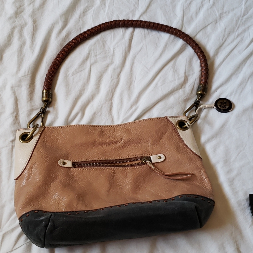 Ladies Color Block Satchel